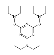 6-(diethylamino)-N,N,N',N'-tetraethyl-1,3,5-triazine-2,4-disulphenamide picture