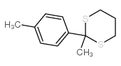 2-methyl-2-p-tolyl-1,3-dithiane结构式