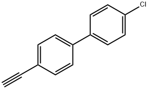 4-氯-4'-乙炔基-1,1'-联苯结构式