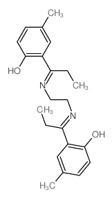 4-methyl-6-[1-[2-[1-(3-methyl-6-oxo-1-cyclohexa-2,4-dienylidene)propylamino]ethylamino]propylidene]cyclohexa-2,4-dien-1-one picture