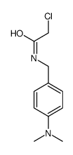 2-氯-N-[4-(二甲基氨基)苄基]乙酰胺结构式