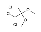 1,1,3-trichloro-2,2-dimethoxypropane Structure