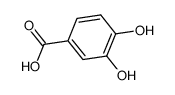 3,4-二乙酰氧基苯甲酸结构式
