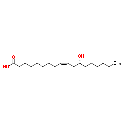 蓖麻油酸结构式