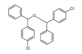 1-chloro-4-[[(4-chlorophenyl)-phenylmethoxy]-phenylmethyl]benzene Structure