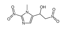 1-(3-methyl-2-nitro-3H-imidazol-4-yl)-2-nitro-ethanol Structure