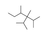 2,3,4-trimethyl-3-propan-2-ylhexane Structure