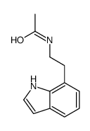 N-[2-(1H-indol-7-yl)ethyl]acetamide Structure
