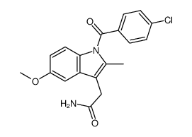 Indomethacin amide结构式