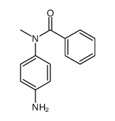 N-(4-氨基苯基)-n-甲基苯甲酰胺结构式