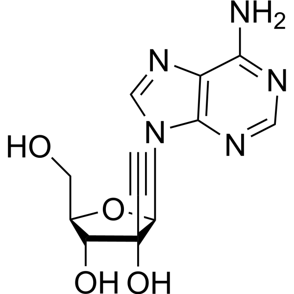 2’-β-C-Ethynyladenosine Structure