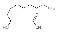4-hydroxydodec-2-ynoic acid (en)2-Dodecynoic acid, 4-hydroxy- (en)结构式