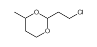 2-(2-chloro-ethyl)-4-methyl-[1,3]dioxane结构式