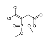1,1-dichloro-2-dimethoxyphosphoryl-3-nitroprop-1-ene Structure