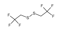 bis(2,2,2-trifluoroethyl) disulfide Structure