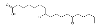 Octadecanoic acid, chlorinated Structure