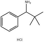 2,2-Dimethyl-1-phenylpropan-1-amine hydrochloride Structure