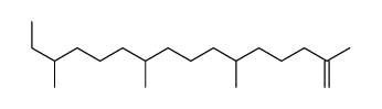 2,6,10,14-tetramethylhexadec-1-ene结构式