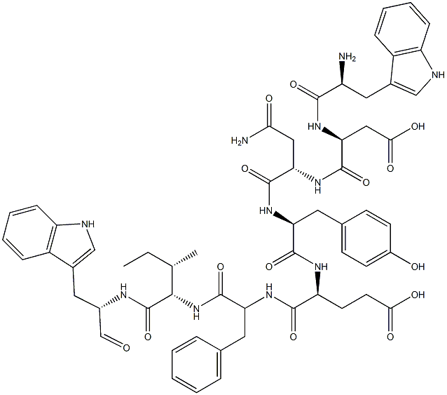 alpha-endorphin, des-Tyr(1)-结构式