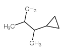 (1,2-二甲基丙基)环丙烷结构式