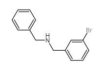 苄基-(3-溴苄基)胺结构式