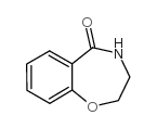 3,4-二氢-1,4-苯并氧氮杂卓-5(2H)-酮结构式
