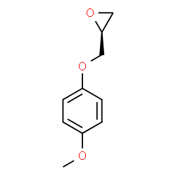 (S)-O-(4-Methoxyphenyl)glycidol Structure