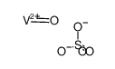 vanadyl sulphate VOSO4, β Structure