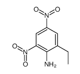 Aniline, 2-ethyl-4,6-dinitro- (5CI) Structure