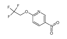 5-NITRO-2-(2,2,2-TRIFLUOROETHOXY)PYRIDINE结构式