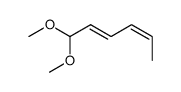 sorbaldehyde dimethylacetal结构式