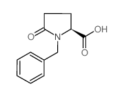 N-苄基 -L-焦谷氨酸结构式