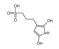 1H-Pyrrole-3-propanesulfonic acid, 2,5-dihydroxy- (9CI) Structure