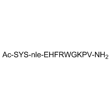 (Nle4,D-Phe7)-α-MSH trifluoroacetate salt Structure