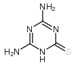 1,3,5-Triazine-2(1H)-thione,4,6-diamino- Structure