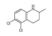 5,6-dichloro-2-methyl-1,2,3,4-tetrahydroquinoline Structure