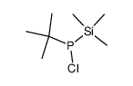 tert-Butylchlor(trimethylsilyl)phosphan结构式