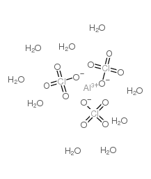 高氯酸铝 九水合物结构式