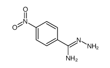 N'-amino-4-nitrobenzenecarboximidamide Structure