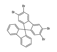 2',3',6',7'-tetrabromo-9,9'-spirobi[fluorene] Structure