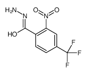 2-nitro-4-(trifluoromethyl)benzohydrazide Structure