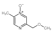 2-Methoxymethyl-5-methylpyrazine 4-oxide结构式