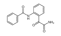 (2-benzoylamino-phenyl)-glyoxylic acid amide结构式