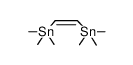 (Z)-1,2-bis-trimethylstannylethyne Structure