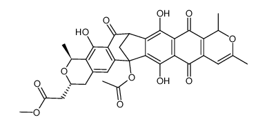 ε-Naphthocyclinon Structure