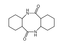 dodecahydro-dibenzo[b,f][1,5]diazocine-6,12-dione结构式