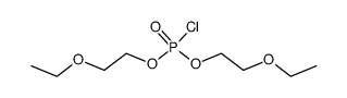 di(β-ethoxyethyl) chlorophosphate Structure