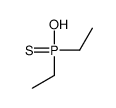 diethyl-hydroxy-sulfanylidene-λ5-phosphane结构式
