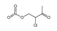 2-Butanone,3-chloro-4-hydroxy-,nitrate (7CI)结构式