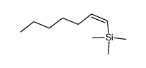 (Z)-hept-1-en-1-yltrimethylsilane结构式